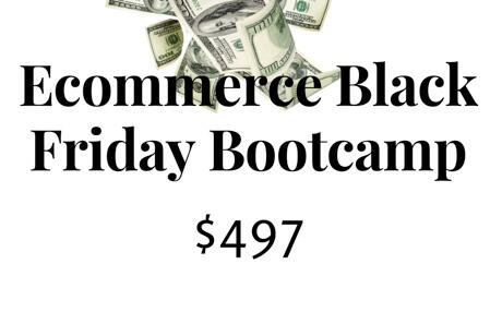 Ecommerce Black Friday Bootcamp